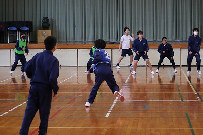 生徒会主催全校ドッジボール大会