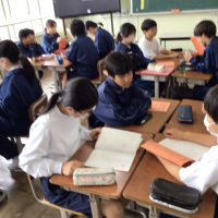 5月16日の朝の会で！