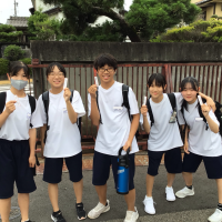 今日も生活委員会とボランティアがあいさつ！＋おみくじ！