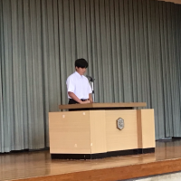 前期終業式