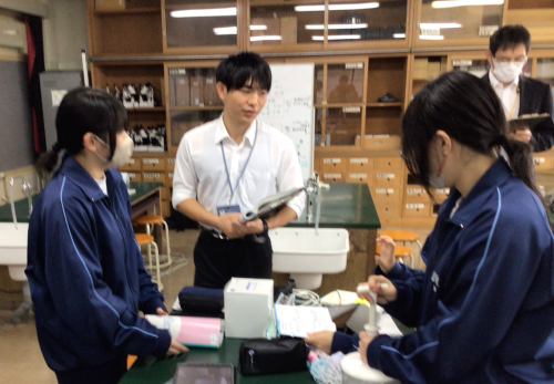 教育実習で授業にチャレンジ！