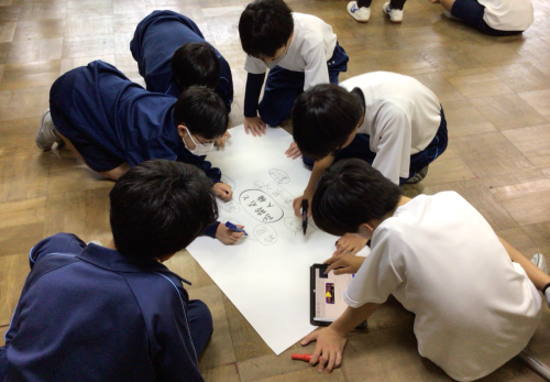 第４回　異年齢学級の学び「藍東ジョイントスクール」（１０月３１日）