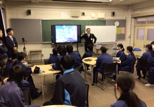 教育長と未来の学校を語ろう！スクールミーティング！