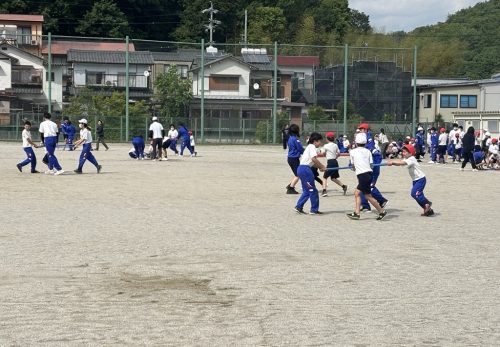１～９年生の仲間と協力しながら頑張るよ