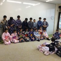 夏祭りで浴衣を着てみたい