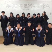 市岐商デパートを経験した先輩たちから学ぶ　８年生わかあゆ学