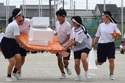 かしわぎ祭③　２年学年種目