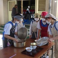 厚見文化祭（作文発表・うどんボランティア）