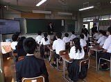 柴橋岐阜市長に激励のメッセージをいただきました