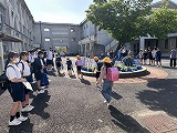 厚見あいさつ運動