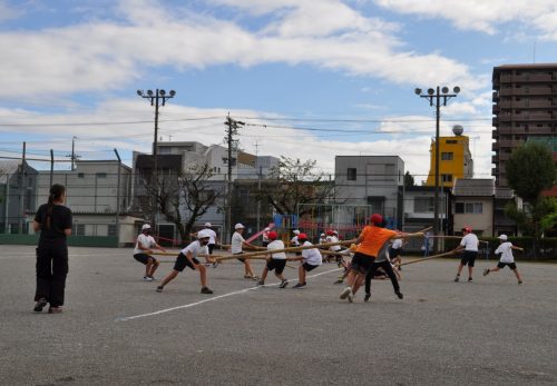 運動会に向けて取り組んでいます（10月9日）