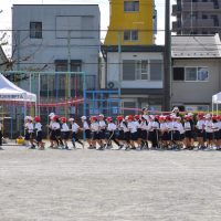 運動会準備（10月25日）