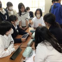 梅林中学校１日入学（11月21日）