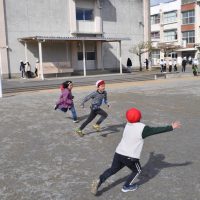 寒さに負けずがんばっています！（2月19日）