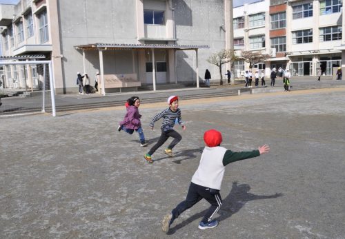 寒さに負けずがんばっています！（2月19日）