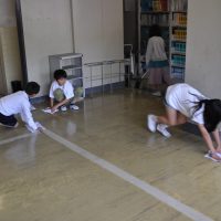 掃除がんばっています！（5月8日）