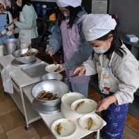 今日は鮎メニュー（5月12日）