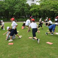 うめっこ班遊び in 梅林公園（6月13日）
