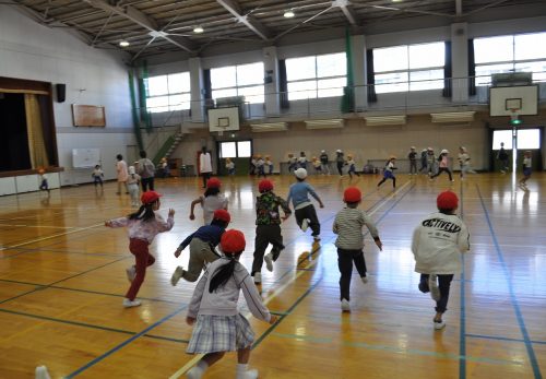 梅林こども園との交流＆いのちの授業（10月30日）