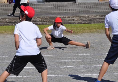 運動会練習が進んでいます（10月8日）