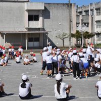 運動会全校練習（10月9日）