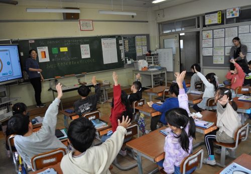 １年生算数研究授業（11月12日）