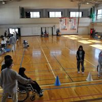 ６年車いす体験（12月10日）