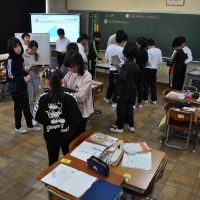 ５年算数研究授業（12月23日）