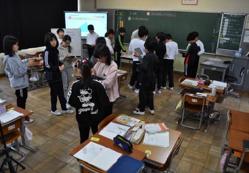 ５年算数研究授業（12月23日）