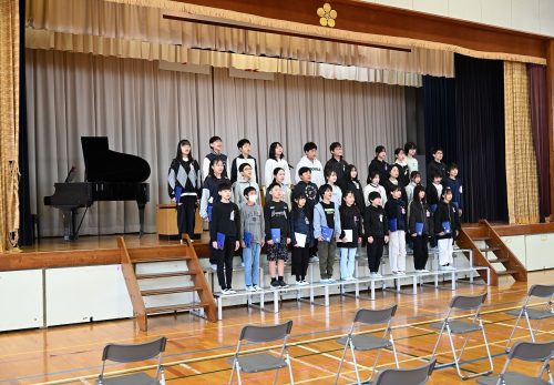 卒業式練習（3月16日）