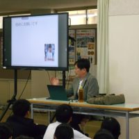 ２年生が「がん教育」を行いました