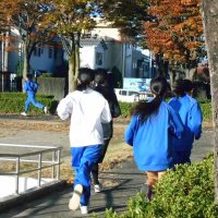 中間テストが終わり、駅伝練習を再開しました