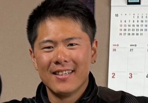 自転車競技のオリンピアン　長迫　吉拓選手の講演会を行いました