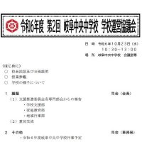 第２回学校運営協議会