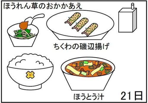 給食【２月２１日（金）】