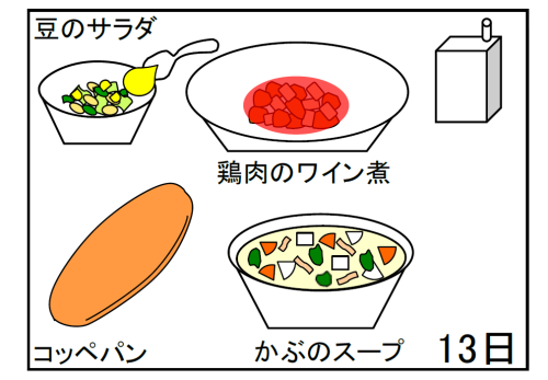 給食【１月１３日（火）】