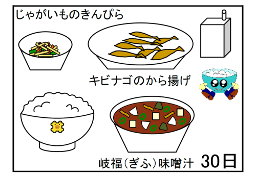 給食【１月３０日（金）】