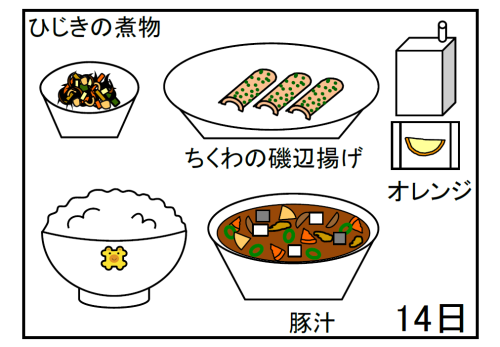給食【１月１４日（水）】