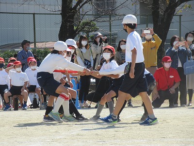 保護中: 「運動会」４年生団体競技