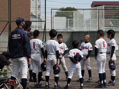 保護中: 【野球部】新６年チーム練習試合