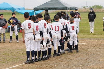 保護中: 【野球部】4/24 中部学童野球春季大会
