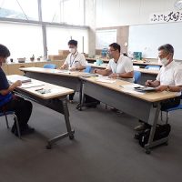 保護中: 岐阜市教育委員会「生徒指導訪問」（前半）