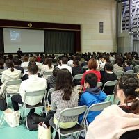 保護中: 岐阜中央中学校への１日入学
