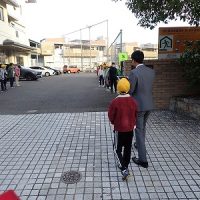 保護中: 岐阜小学校での研修（児童会活動）