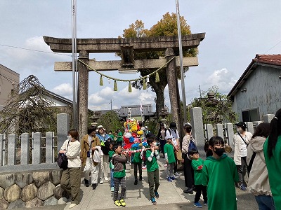 保護中: 【京町地区】子ども神輿