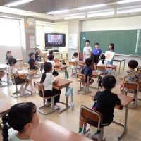 保護中: 【３年生】あいさつ活動発表