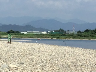 【５年川下り】藍川橋辺り