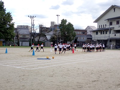 保護中: 【４年生】運動会・団体種目・練習