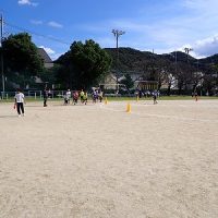 保護中: 運動会・高学年選手リレー練習