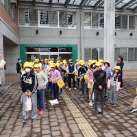 保護中: 【４年生】県立盲学校見学